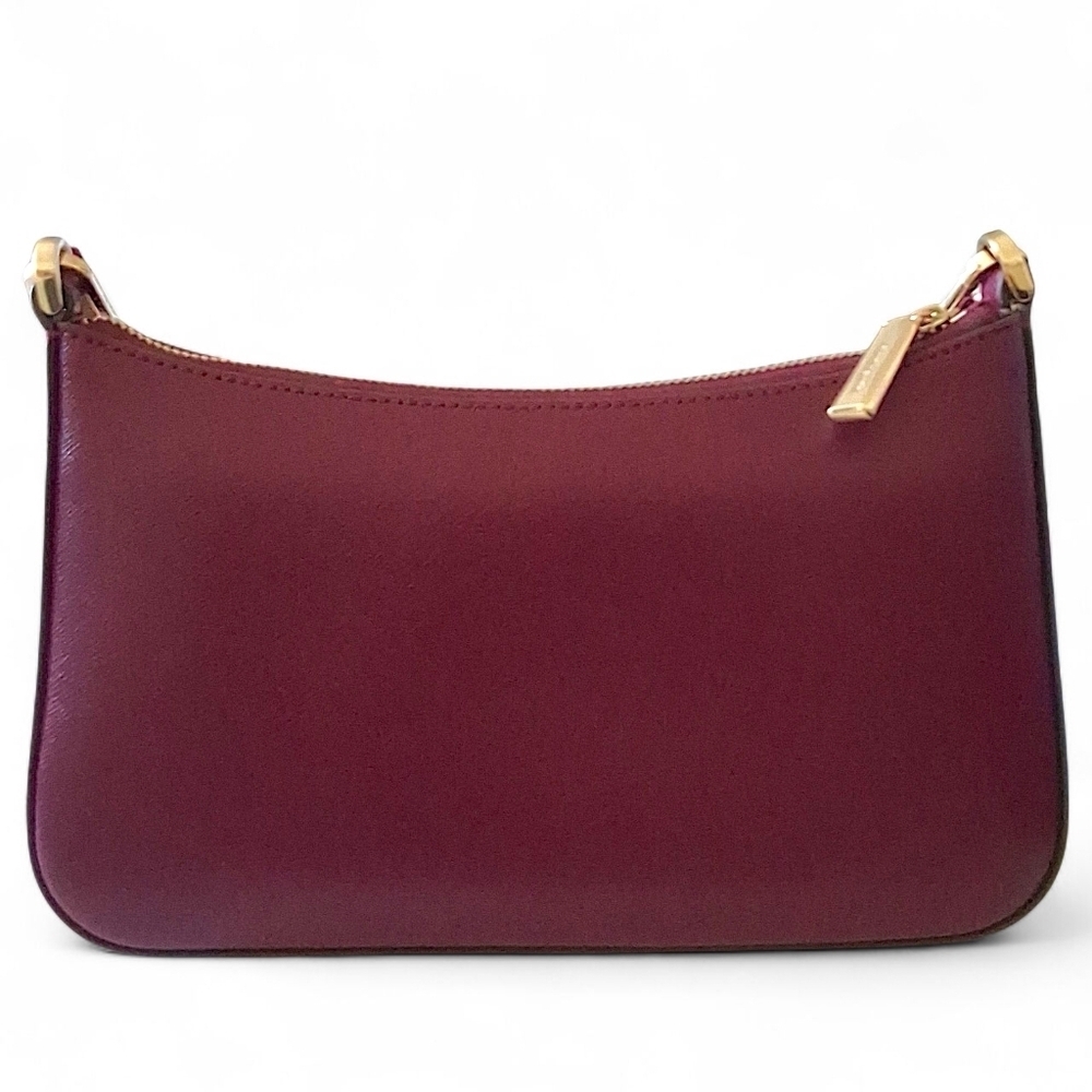 Kate Spade Duet Crossbody Duo Bag Colorblock Soft Blackberry & Pink - Picture 6 of 16